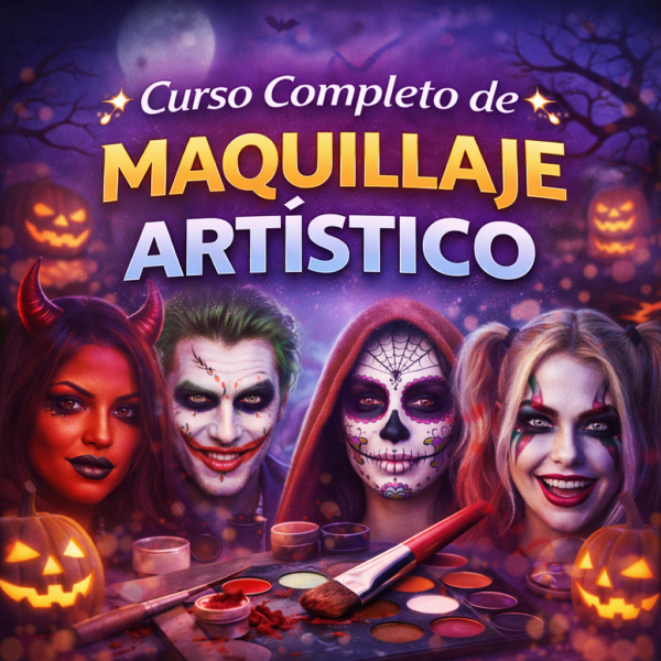 Curso Profesional de Maquillaje Artístico Infantil y Adulto