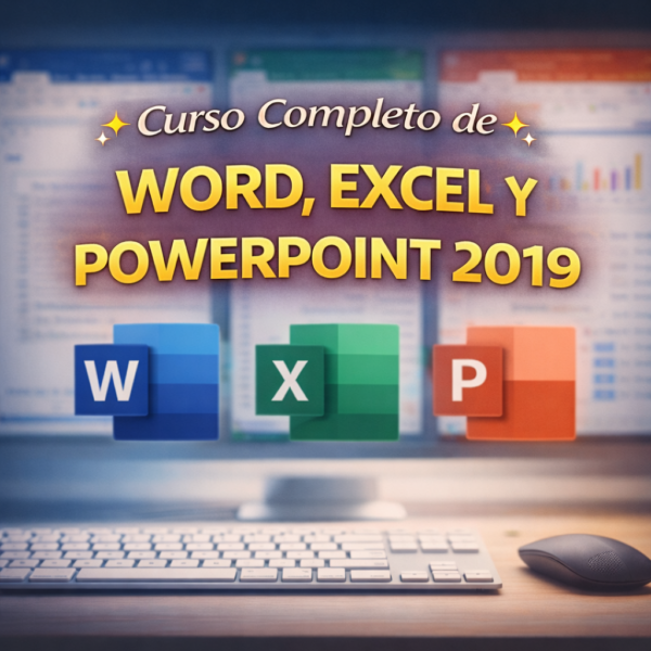 Curso Completo de Word, Excel y PowerPoint 2019 desde Cero