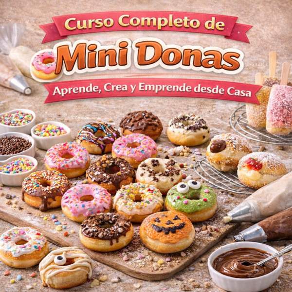 mini Curso Completo de Mini Donas