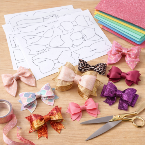 mol Moldes para Moños +80 Diseños Listos para Imprimir y Emprender