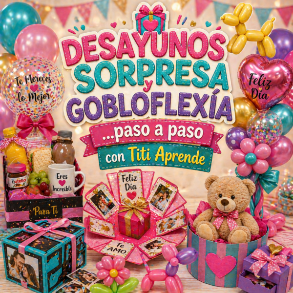 Curso de Desayunos Sorpresa y Globoflexía