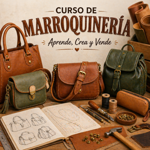 Curso de Marroquinería: Crea Bolsos y Accesorios en Cuero