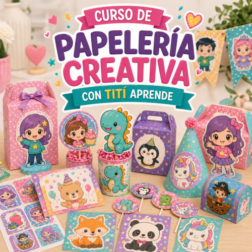 Curso de Papelería Creativa Editable