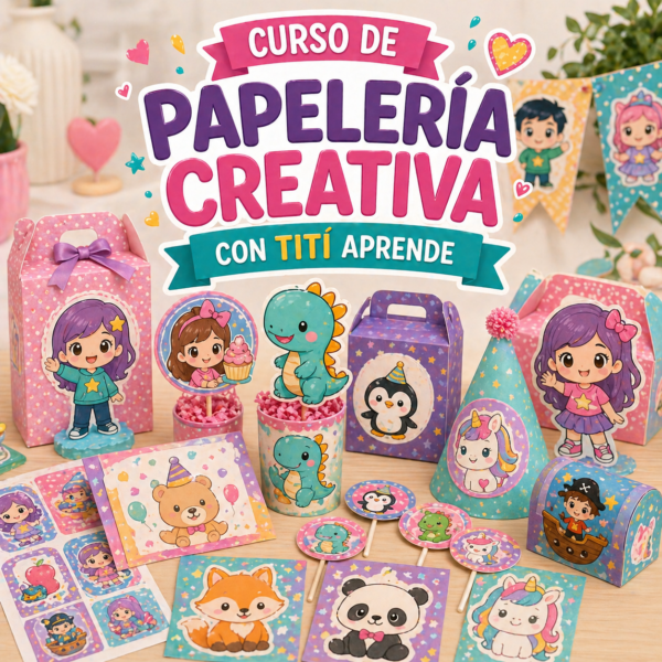 Curso de Papelería Creativa Editable