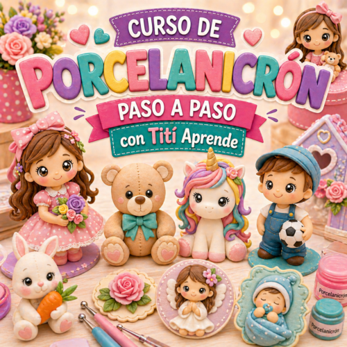 Curso de Porcelanicrón Paso a Paso